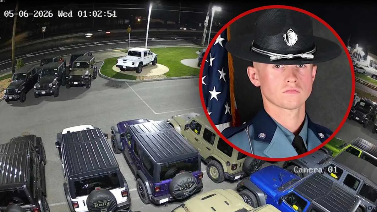 Massachusetts State Police cruiser involved in a fatal Route 1 wrong-way crash investigation