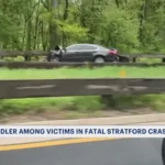 Three Killed in Merritt Parkway Crash Near Exit 36 in Stratford, Including 1-Year-Old Child, State Police Say