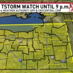 Severe Thunderstorm Watch Covers Western and Central New York Until 9 P.m. Saturday as Tornado Warning Remains Possible