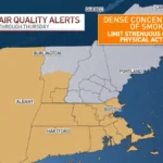 Smoke Keeps Boston Air Unhealthy as Severe Thunderstorms Sweep Across Massachusetts, New Hampshire, Vermont and Maine Thursday