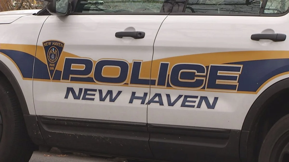 Police investigate a fatal crash scene on Woodward Avenue in New Haven