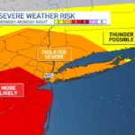 Monday Night Storms Could Bring Flash Flooding and 60 Mph Winds to New York City During World Cup Match