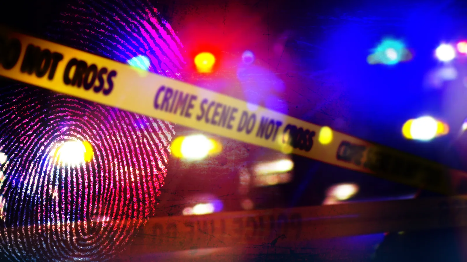 Jersey City police vehicle parked near a city street during a criminal investigation